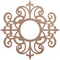 Ekena Millwork Dijon Wood Fretwork Pierced Ceiling Medallion, Wood (Paint Grade), 24"OD x 7 3/4"ID x 3/8"T CMWP24X24X0375DIMF - alternate 1